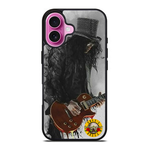 SAUL HUDSON SLASH G N R SMOKED iPhone 16 Plus Case Cover