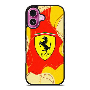 SCUDERIA FERRARI AESTHETIC LOGO iPhone 16 Plus Case Cover