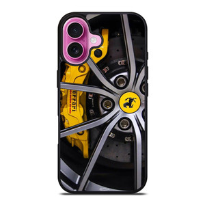 SCUDERIA FERRARI CAR WHEEL iPhone 16 Plus Case Cover