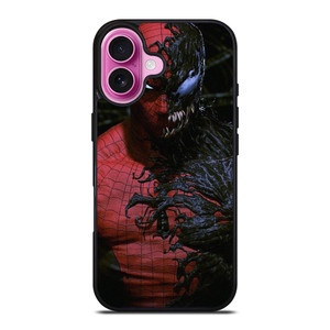 SPIDERMAN AND VENOM ART iPhone 16 Plus Case Cover SPIDERMAN AND VENOM ART iPhone 16 Plus Case Cover