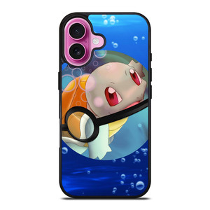 SQUIRTLE POKEMON BALL iPhone 16 Plus Case Cover SQUIRTLE POKEMON BALL iPhone 16 Plus Case Cover