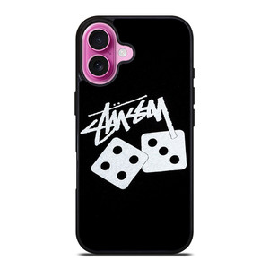 STUSSY DICES iPhone 16 Plus Case Cover STUSSY DICES iPhone 16 Plus Case Cover