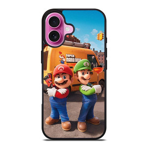 SUPER MARIO BROS X LUIGI MOVIE iPhone 16 Plus Case Cover SUPER MARIO BROS X LUIGI MOVIE iPhone 16 Plus Case Cover
