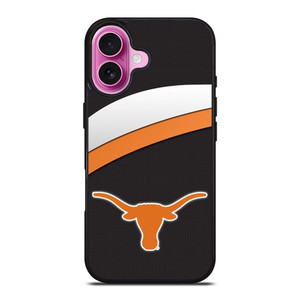 TEXAS LONGHORNS CARBON EMBLEM iPhone 16 Plus Case Cover TEXAS LONGHORNS CARBON EMBLEM iPhone 16 Plus Case Cover