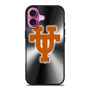 TEXAS LONGHORNS METAL LOGO iPhone 16 Plus Case Cover TEXAS LONGHORNS METAL LOGO iPhone 16 Plus Case Cover