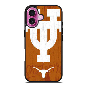 TEXAS LONGHORNS RUSTY SYMBOL iPhone 16 Plus Case Cover TEXAS LONGHORNS RUSTY SYMBOL iPhone 16 Plus Case Cover