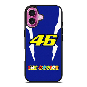 THE DOCTOR VALENTINO ROSSI 46 LIVERY iPhone 16 Plus Case Cover THE DOCTOR VALENTINO ROSSI 46 LIVERY iPhone 16 Plus Case Cover