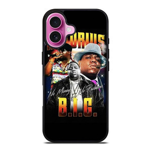 THE NOTORIUS BIG RAPPER RETRO iPhone 16 Plus Case Cover