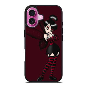 TINKERBELL EVIL GOTHIC CARTOON iPhone 16 Plus Case Cover TINKERBELL EVIL GOTHIC CARTOON iPhone 16 Plus Case Cover