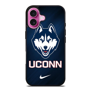 UCONN HUSKIES BASKETBALL NIKE iPhone 16 Plus Case Cover UCONN HUSKIES BASKETBALL NIKE iPhone 16 Plus Case Cover