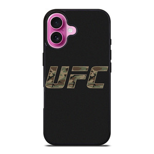 UFC FIGHTING CAMO LOGO iPhone 16 Plus Case Cover