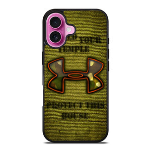 UNDER ARMOUR BUILD YOUR TEMPLE iPhone 16 Plus Case Cover UNDER ARMOUR BUILD YOUR TEMPLE iPhone 16 Plus Case Cover