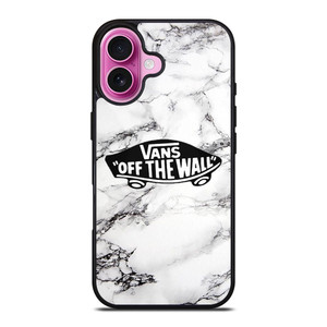 VANS OFF THE WALL MARBLE LOGO iPhone 16 Plus Case Cover VANS OFF THE WALL MARBLE LOGO iPhone 16 Plus Case Cover