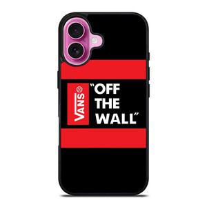 VANS OFF THE WALL SKATE LOGO iPhone 16 Plus Case Cover VANS OFF THE WALL SKATE LOGO iPhone 16 Plus Case Cover