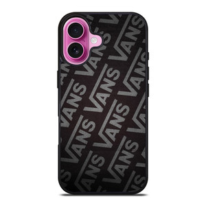 VANS SKATEBOARD BLACK iPhone 16 Plus Case Cover
