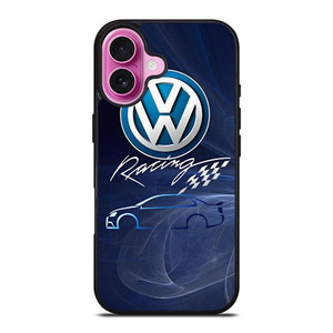 VOLKSWAGEN VW RACING EMBLEM iPhone 16 Plus Case Cover VOLKSWAGEN VW RACING EMBLEM iPhone 16 Plus Case Cover