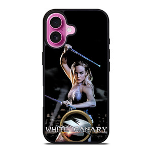 WHITE CANARY DC COMICS iPhone 16 Plus Case Cover WHITE CANARY DC COMICS iPhone 16 Plus Case Cover