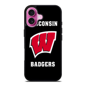 WISCONSIN BADGERS LOGO iPhone 16 Plus Case Cover WISCONSIN BADGERS LOGO iPhone 16 Plus Case Cover