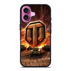 WORLD OF TANKS BATTLEFIELD GAMES iPhone 16 Plus Case Cover WORLD OF TANKS BATTLEFIELD GAMES iPhone 16 Plus Case Cover