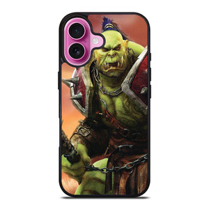 WORLD OF WARCRAFT ORC GAMES iPhone 16 Plus Case Cover WORLD OF WARCRAFT ORC GAMES iPhone 16 Plus Case Cover