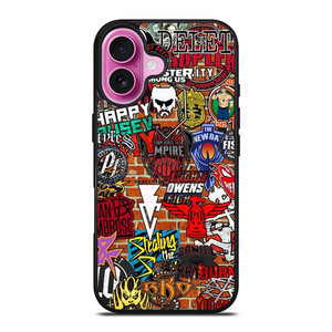 WWE WRESTLING SHIELD SYMBOL COLLAGE iPhone 16 Plus Case Cover WWE WRESTLING SHIELD SYMBOL COLLAGE iPhone 16 Plus Case Cover