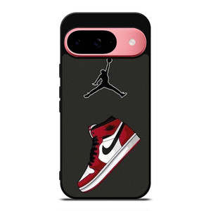 AIR JORDAN RED HIGH LOGO Google Pixel 9 Case Cover AIR JORDAN RED HIGH LOGO Google Pixel 9 Case Cover