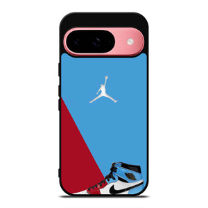 AIR JORDAN SNEAKERS RED BLUE Google Pixel 9 Case Cover AIR JORDAN SNEAKERS RED BLUE Google Pixel 9 Case Cover