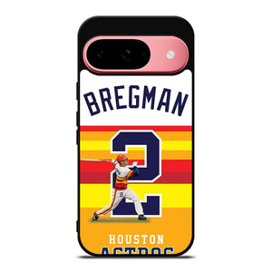 ALEX BREGMAN HOUSTON ASTROS Google Pixel 9 Case Cover ALEX BREGMAN HOUSTON ASTROS Google Pixel 9 Case Cover