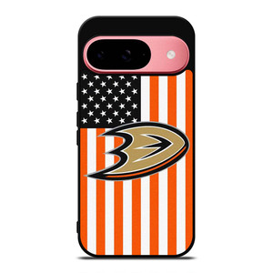 ANAHEIM DUCKS USA FLAG Google Pixel 9 Case Cover ANAHEIM DUCKS USA FLAG Google Pixel 9 Case Cover