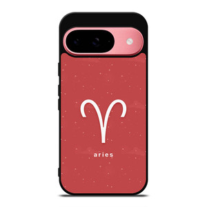 ARIES ZODIAC SIGN PINK Google Pixel 9 Case Cover ARIES ZODIAC SIGN PINK Google Pixel 9 Case Cover