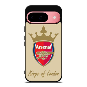 ARSENAL FC KINGS OF LONDON Google Pixel 9 Case Cover ARSENAL FC KINGS OF LONDON Google Pixel 9 Case Cover