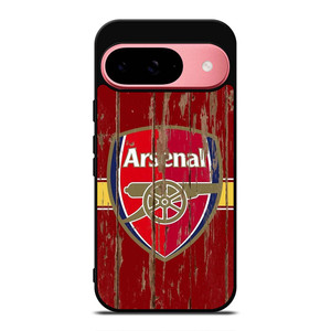 ARSENAL FC RETRO WOOD LOGO Google Pixel 9 Case Cover ARSENAL FC RETRO WOOD LOGO Google Pixel 9 Case Cover
