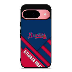ATLANTA BRAVES BASEBALL ABSTRACT LOGO Google Pixel 9 Case Cover ATLANTA BRAVES BASEBALL ABSTRACT LOGO Google Pixel 9 Case Cover