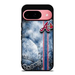 ATLANTA BRAVES BASEBALL RUSTY LOGO Google Pixel 9 Case Cover ATLANTA BRAVES BASEBALL RUSTY LOGO Google Pixel 9 Case Cover