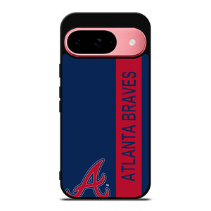 ATLANTA BRAVES BASEBALL STRIPE SYMBOL Google Pixel 9 Case Cover ATLANTA BRAVES BASEBALL STRIPE SYMBOL Google Pixel 9 Case Cover