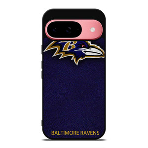 BALTIMORE RAVENS NFL LEATHER LOGO Google Pixel 9 Case Cover BALTIMORE RAVENS NFL LEATHER LOGO Google Pixel 9 Case Cover
