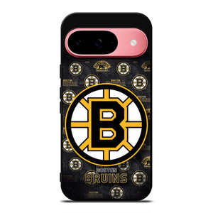 BOSTON BRUINS HOCKEY TEAM LOGO Google Pixel 9 Case Cover BOSTON BRUINS HOCKEY TEAM LOGO Google Pixel 9 Case Cover