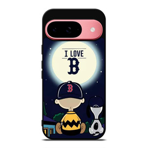 BOSTON RED SOX CHARLIE BROWN SNOOPY Google Pixel 9 Case Cover BOSTON RED SOX CHARLIE BROWN SNOOPY Google Pixel 9 Case Cover