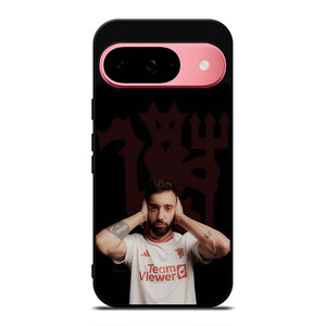 BRUNO FERNANDES MANCHESTER UNITED RED DEVILS Google Pixel 9 Case Cover BRUNO FERNANDES MANCHESTER UNITED RED DEVILS Google Pixel 9 Case Cover
