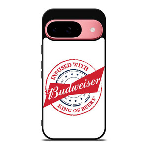 BUDWEISER KING OF BEERS BADGE Google Pixel 9 Case Cover BUDWEISER KING OF BEERS BADGE Google Pixel 9 Case Cover