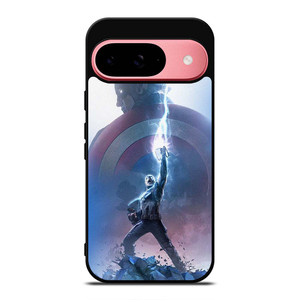 CAPTAIN AMERICA X THOR HAMMER Google Pixel 9 Case Cover CAPTAIN AMERICA X THOR HAMMER Google Pixel 9 Case Cover