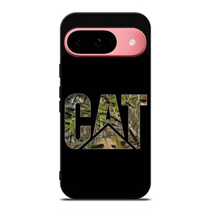 CATERPILLAR CAMO LEAF LOGO Google Pixel 9 Case Cover CATERPILLAR CAMO LEAF LOGO Google Pixel 9 Case Cover