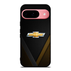 CHEROLET YELLOW CARBON EMBLEM Google Pixel 9 Case Cover CHEROLET YELLOW CARBON EMBLEM Google Pixel 9 Case Cover