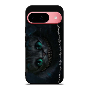 CHESHIRE CAT ALICE IN WONDERLAND QUOTES Google Pixel 9 Case Cover CHESHIRE CAT ALICE IN WONDERLAND QUOTES Google Pixel 9 Case Cover