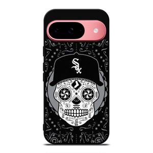 CHICAGO WHITE SOX SKULL PATTERN Google Pixel 9 Case Cover CHICAGO WHITE SOX SKULL PATTERN Google Pixel 9 Case Cover