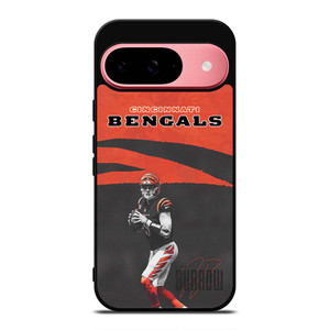 CINCINNATI BENGALS JOE BURROW NFL Google Pixel 9 Case Cover CINCINNATI BENGALS JOE BURROW NFL Google Pixel 9 Case Cover