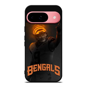 CINCINNATI BENGALS JOE BURROW Google Pixel 9 Case Cover CINCINNATI BENGALS JOE BURROW Google Pixel 9 Case Cover