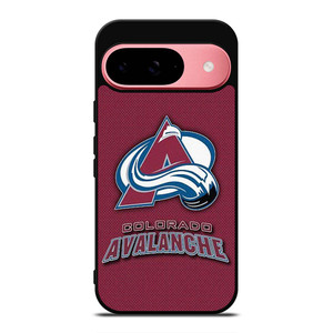 COLORADO AVALANCHE RED CARBON LOGO Google Pixel 9 Case Cover COLORADO AVALANCHE RED CARBON LOGO Google Pixel 9 Case Cover