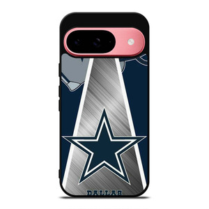 DALLAS COWBOYS FOOTBALL METAL LOGO Google Pixel 9 Case Cover DALLAS COWBOYS FOOTBALL METAL LOGO Google Pixel 9 Case Cover