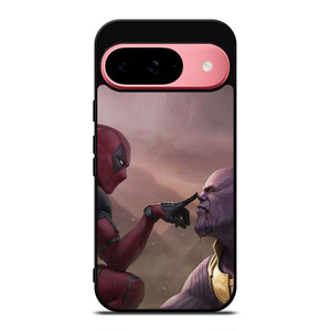DEADPOOL THANOS MARVEL FUNNY Google Pixel 9 Case Cover DEADPOOL THANOS MARVEL FUNNY Google Pixel 9 Case Cover